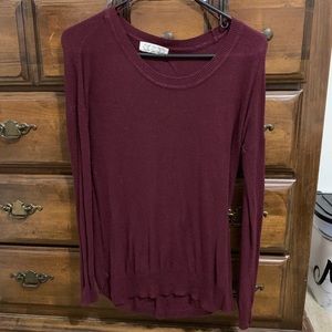 Maroon sweater